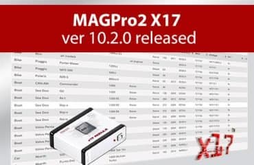 MAGPro2 X17 ver 10.2.0 released