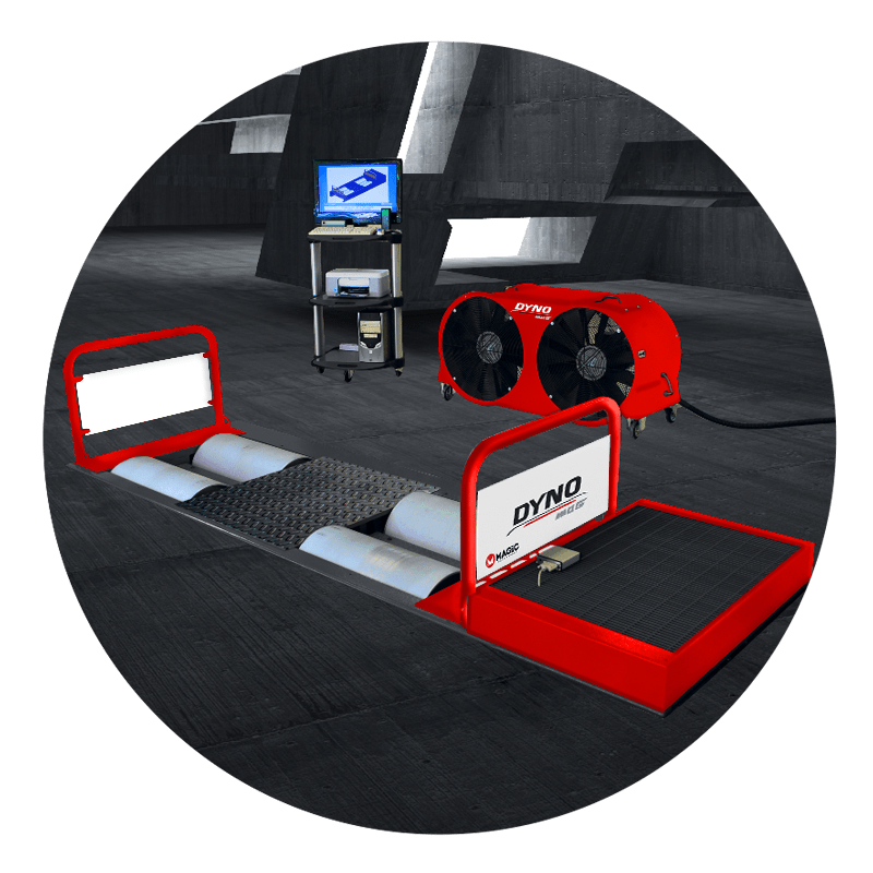 Chassis Dyno Test Dyno Bench dynoMAG MAGICMOTORSPORT