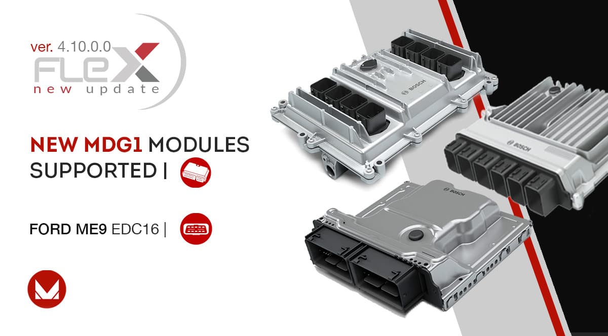 Bench for Bosch MDG1 (MY 2020/2021) and OBD for Ford Focus