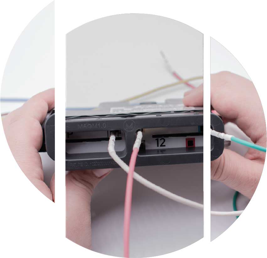 ECU mask pin connection