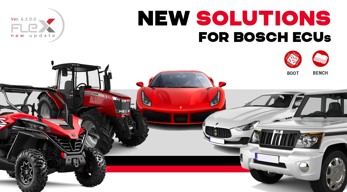 Nuevas soluciones de Bench y Boot para ECUs de Bosch