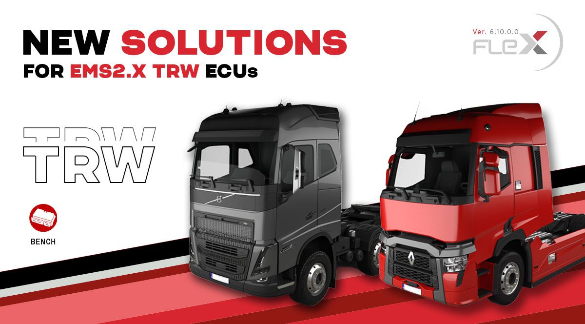 Flex New bench solutions for EMS2.x TRW ECUs