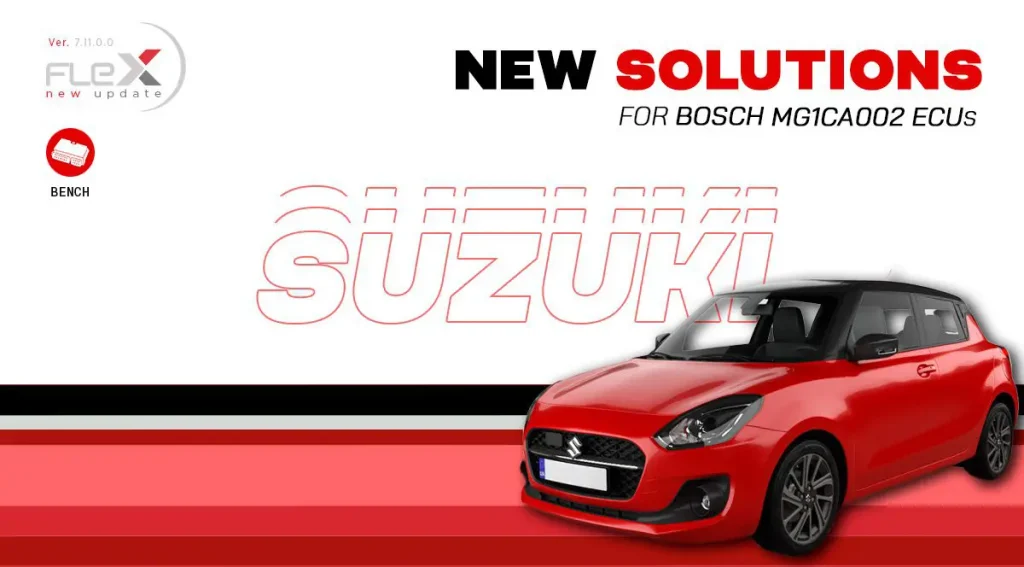 Version 7.11.0.0 of Flex Out Now with the New Solution for Suzuki Mild-Hybrid