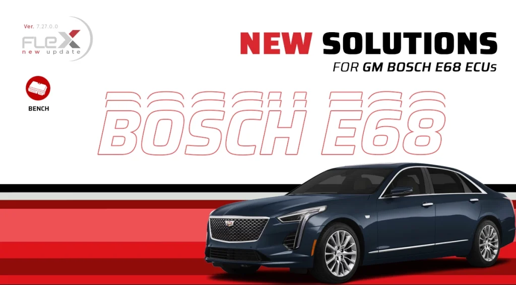 Flex Bench Mode for Bosch E68 ECU on Cadillac CT6 – ECU read/write programming