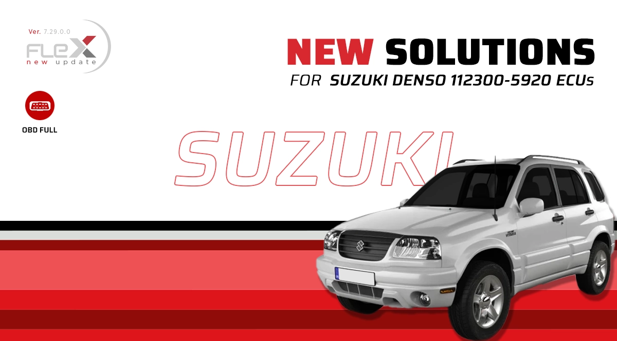 Flex Update 7.29.0.0 - New Full OBD for Suzuki Grand Vitara