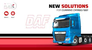 Flex Bench and Boot Support for DAF Cummins CM1880/CM1881